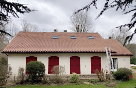 nettoyage de la toiture réalisé à Bergerac
